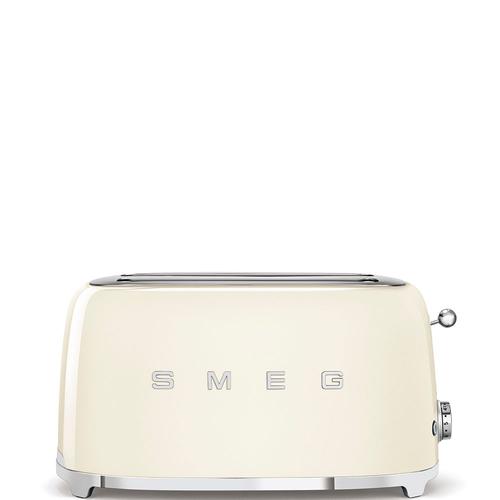 Smeg 50'S Style Tsf02Creu - Grille-Pain - 4 Tranche - 2 Emplacements - Crème