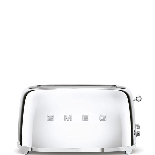 Smeg Tsf02Sseu Grille-Pain, Métal, Chrome
