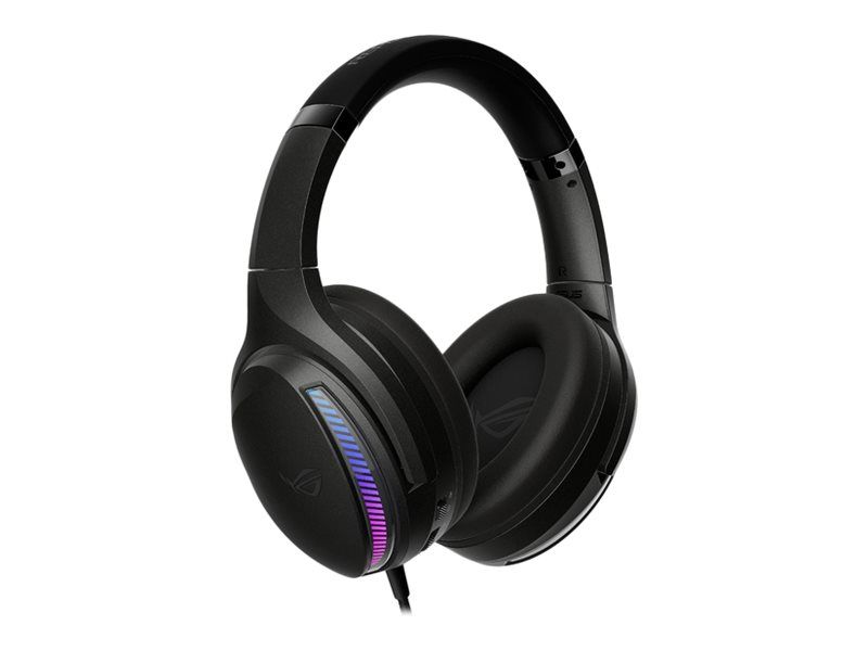 ASUS ROG Fusion II 300 - Micro-casque - circum-aural - filaire - USB-C, USB-A - noir - pour Nintendo Switch; Sony PlayStation 4, Sony PlayStation 5