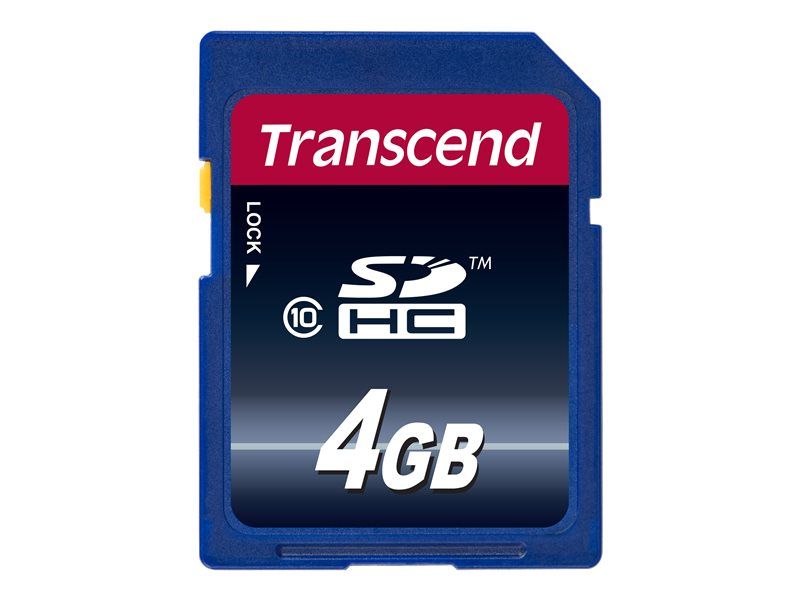 Transcend TS4GSDHC10 mémoire flash 4 Go SDHC NAND Classe 10 Neuf - vue 4