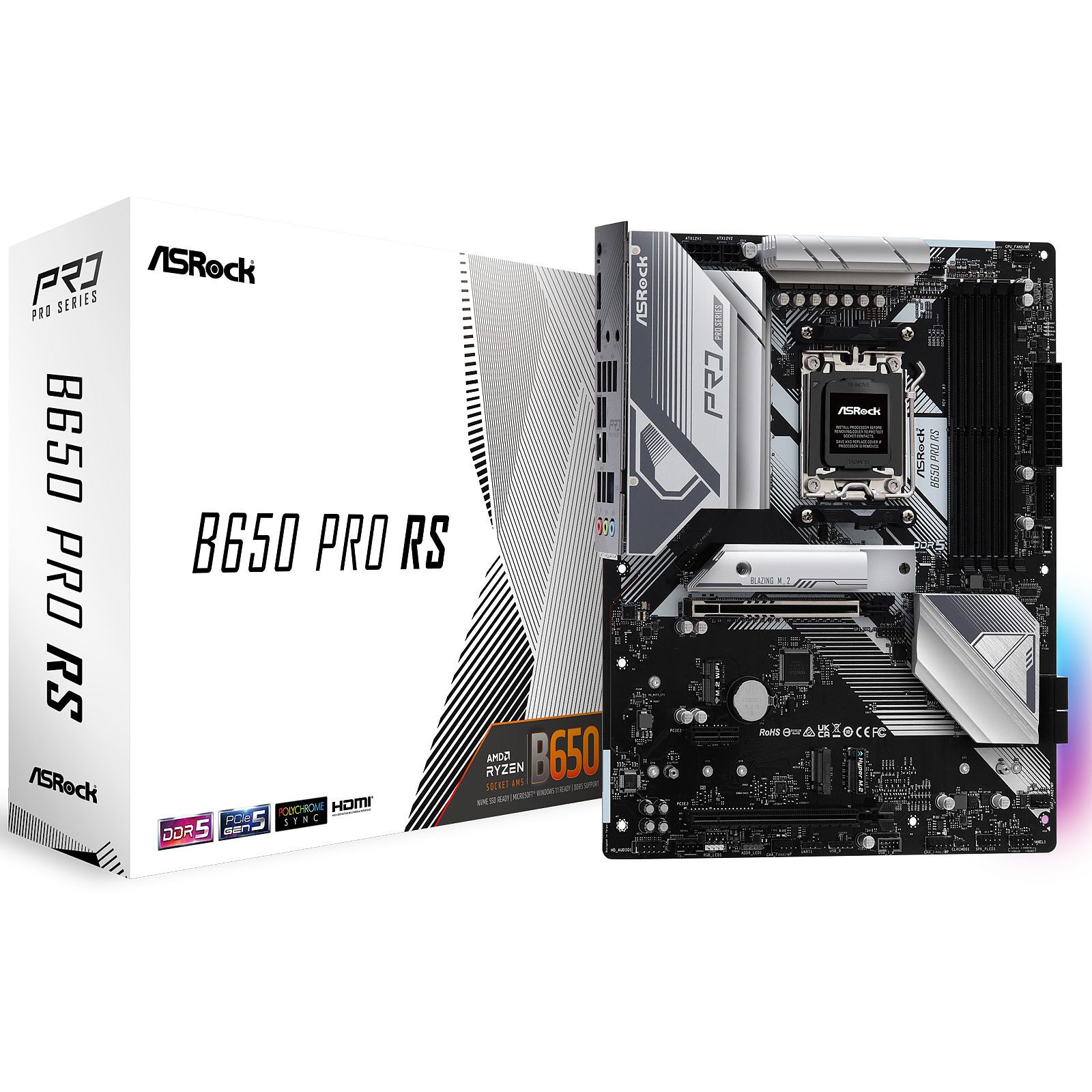 ASRock B650 Pro RS - vue 2