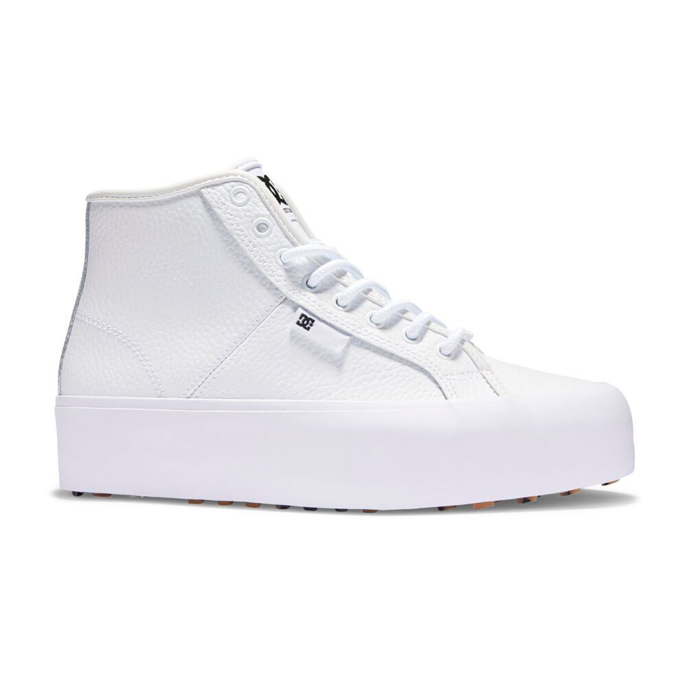 Dc Shoes Manual Hi Wnt Adjs300286 White/White (Ww0) - T36