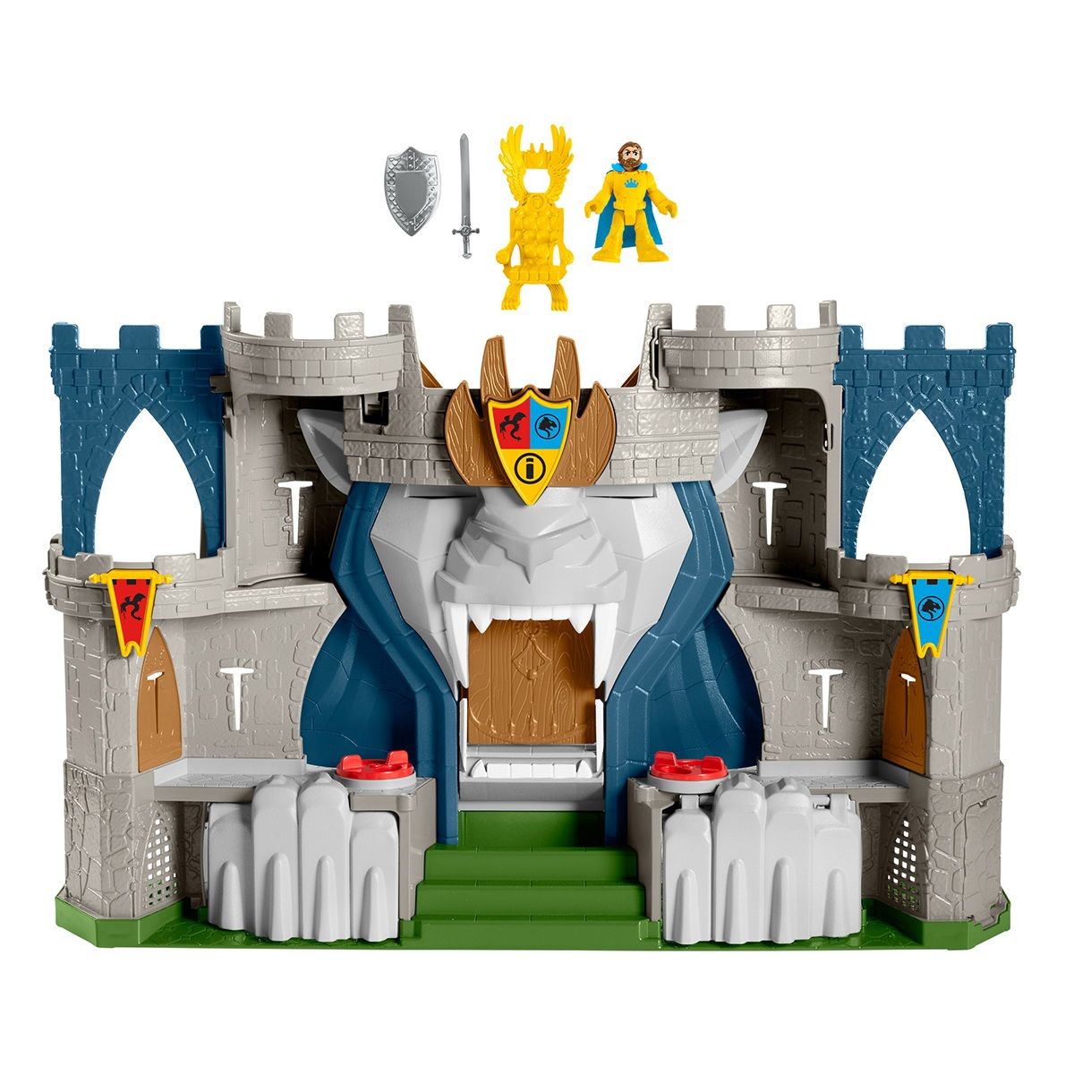 Imaginext Château Fort Aventure Du Lion Accessoire Figurines Mattel