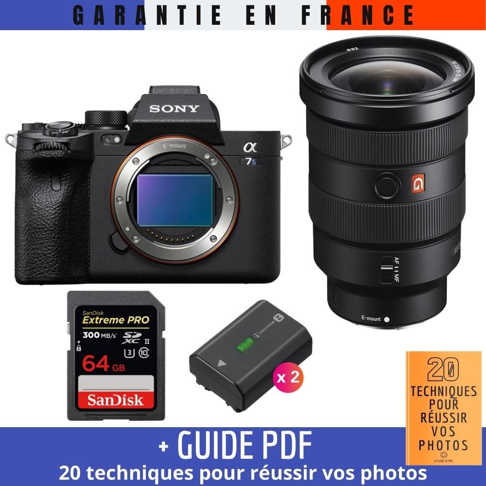 Sony A7S III + FE 16 35mm F2.8 GM + SanDisk Extreme PRO UHS II SDXC 300 MB/ + 2 Sony NP FZ100 + Guide PDF 20 TECHNIQUES POUR RÉUSSIR VOS PHOTOS - vue 2