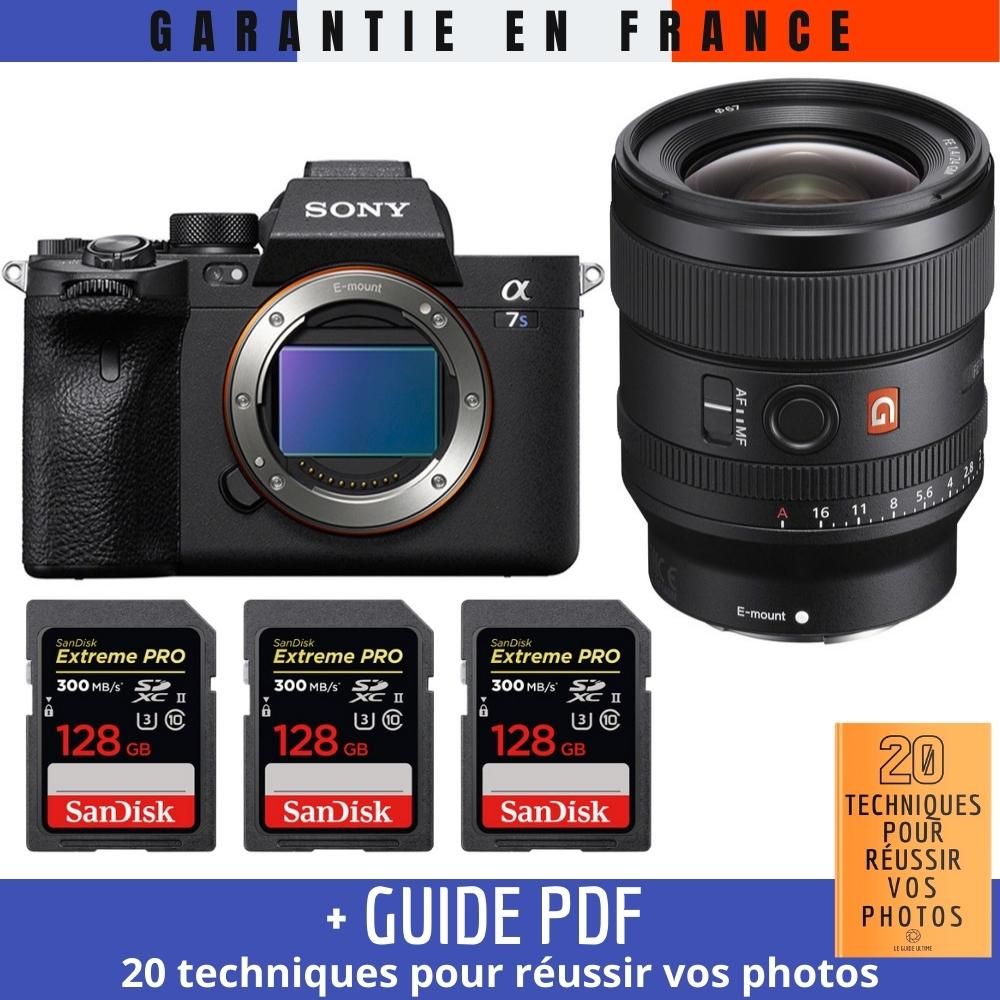 Sony A7S III + FE 24mm F1.4 GM + 3 SanDisk Extreme PRO UHS II SDXC 300 MB/ + Guide PDF 20 TECHNIQUES POUR RÉUSSIR VOS PHOTOS - vue 2