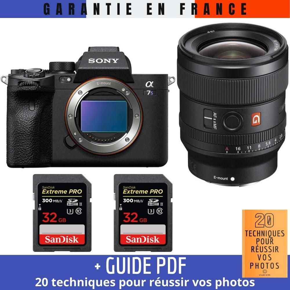 Sony A7S III + FE 24mm F1.4 GM + 2 SanDisk Extreme PRO UHS II SDXC 300 MB/ + Guide PDF 20 TECHNIQUES POUR RÉUSSIR VOS PHOTOS - vue 3