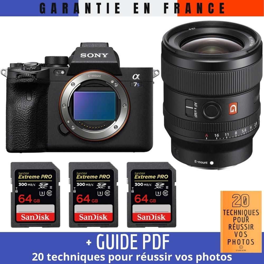 Sony A7S III + FE 24mm F1.4 GM + 3 SanDisk Extreme PRO UHS II SDXC 300 MB/ + Guide PDF 20 TECHNIQUES POUR RÉUSSIR VOS PHOTOS - vue 3