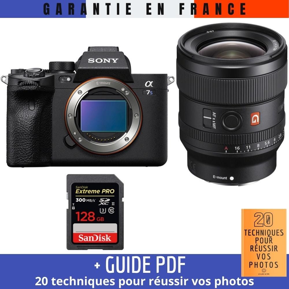 Sony A7S III + FE 24mm F1.4 GM + SanDisk Extreme PRO UHS II SDXC 300 MB/ + Guide PDF 20 TECHNIQUES POUR RÉUSSIR VOS PHOTOS