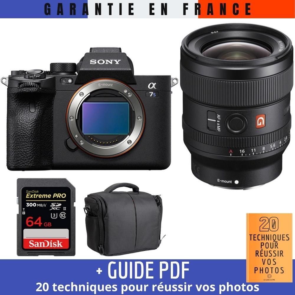 Sony A7S III + FE 24mm F1.4 GM + SanDisk Extreme PRO UHS II SDXC 300 MB/ + Sac + Guide PDF 20 TECHNIQUES POUR RÉUSSIR VOS PHOTOS - vue 2