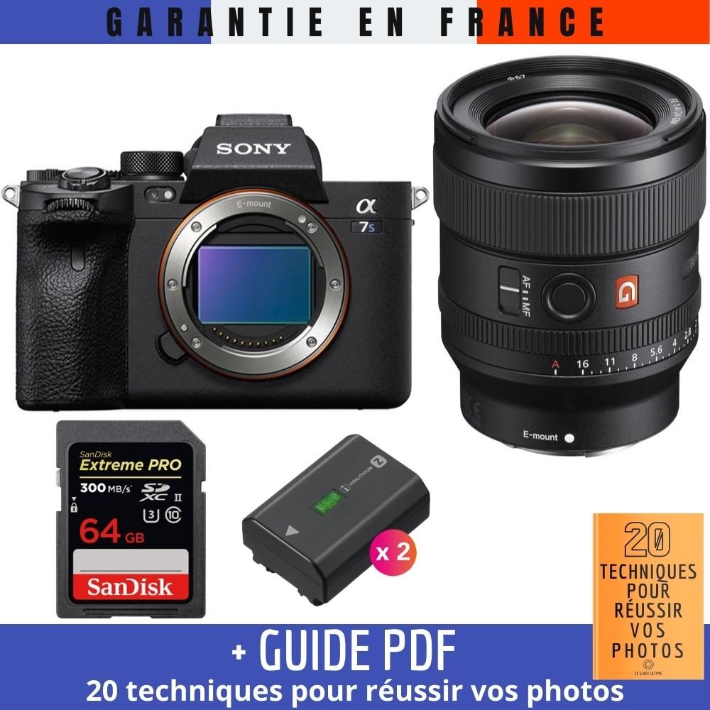Sony A7S III + FE 24mm F1.4 GM + SanDisk Extreme PRO UHS II SDXC 300 MB/ + 2 Sony NP FZ100 + Guide PDF 20 TECHNIQUES POUR RÉUSSIR VOS PHOTOS - vue 3