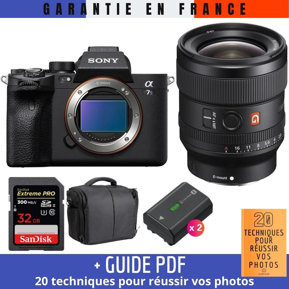 Sony A7S III + FE 24mm F1.4 GM + SanDisk Extreme PRO UHS II SDXC 300 MB/ + 2 NP FZ100 + Sac + Guide PDF 20 TECHNIQUES POUR RÉUSSIR VOS PHOTOS - vue 3