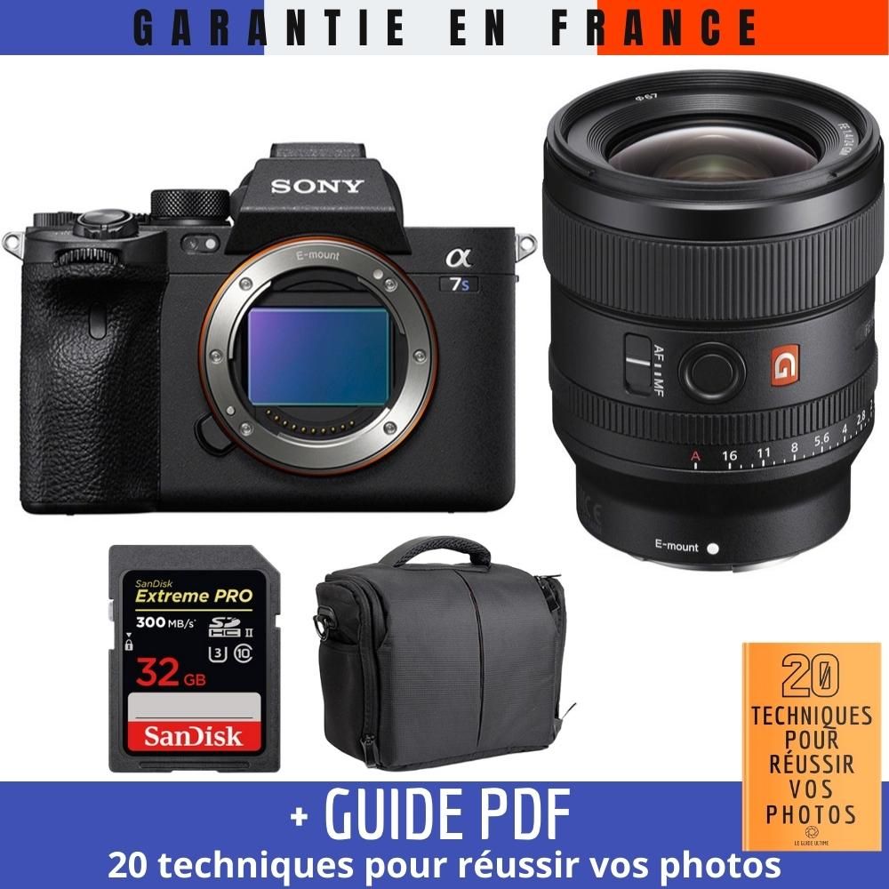 Sony A7S III + FE 24mm F1.4 GM + SanDisk Extreme PRO UHS II SDXC 300 MB/ + Sac + Guide PDF 20 TECHNIQUES POUR RÉUSSIR VOS PHOTOS - vue 3