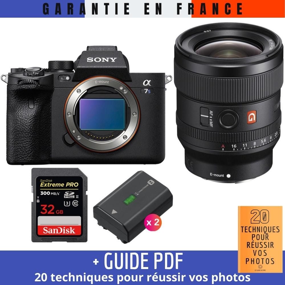 Sony A7S III + FE 24mm F1.4 GM + SanDisk Extreme PRO UHS II SDXC 300 MB/ + 2 Sony NP FZ100 + Guide PDF 20 TECHNIQUES POUR RÉUSSIR VOS PHOTOS - vue 2
