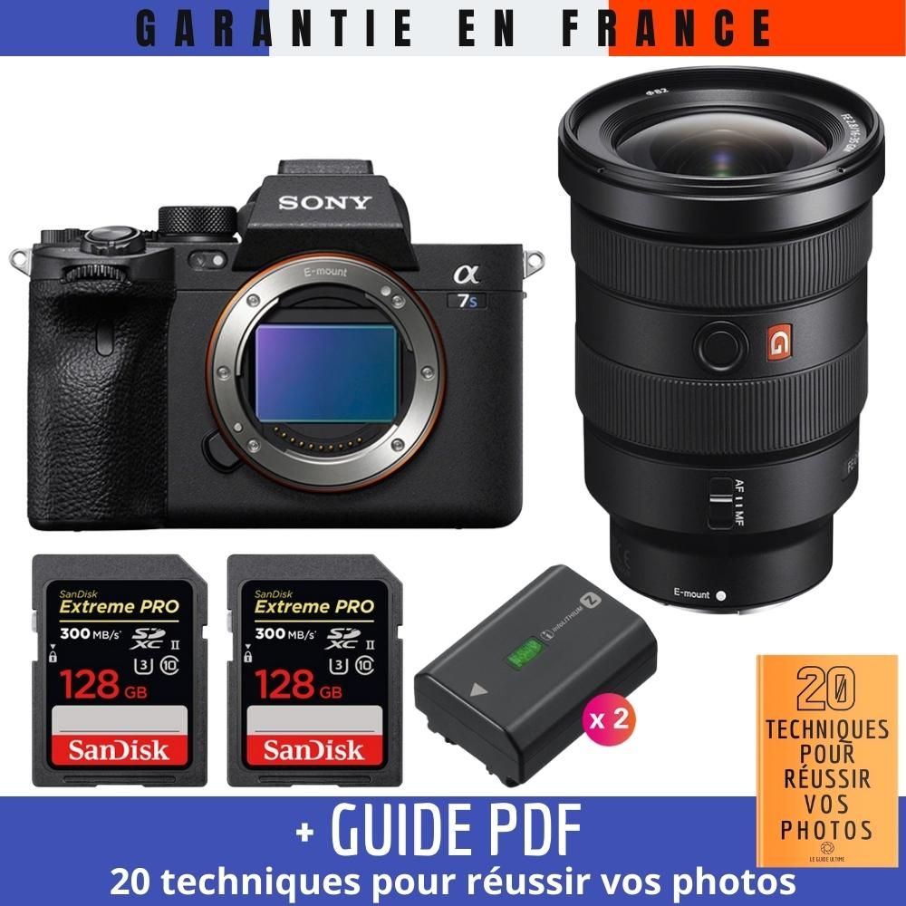 Sony A7S III + FE 16 35mm F2.8 GM + 2 SanDisk Extreme PRO UHS II 300 MB/ + 2 Sony NP FZ100 + Guide PDF 20 TECHNIQUES POUR RÉUSSIR VOS PHOTOS - vue 3