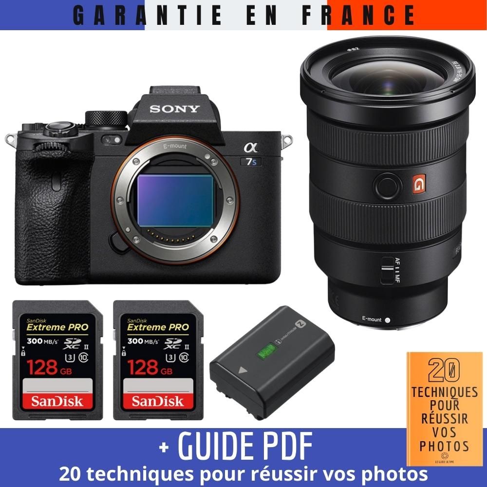 Sony A7S III + FE 16 35mm F2.8 GM + 2 SanDisk Extreme PRO UHS II 300 MB/ + 1 Sony NP FZ100 + Guide PDF 20 TECHNIQUES POUR RÉUSSIR VOS PHOTOS - vue 3