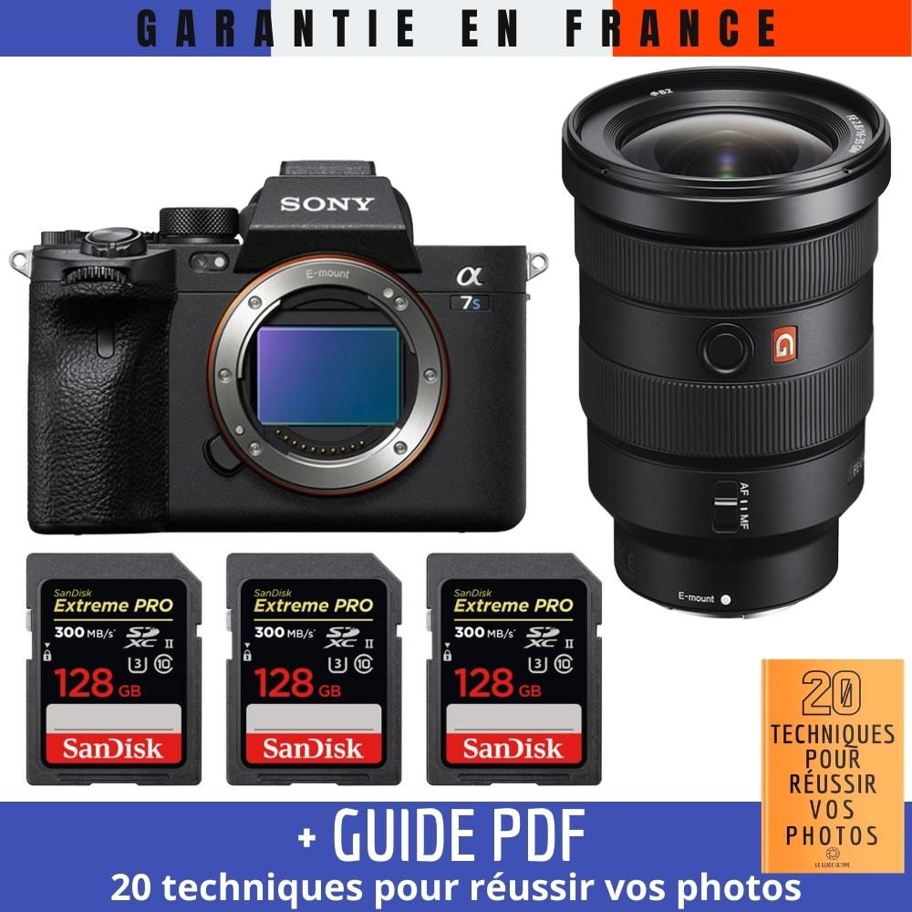 Sony A7S III + FE 16 35mm F2.8 GM + 3 SanDisk Extreme PRO UHS II SDXC 300 MB/ + Guide PDF 20 TECHNIQUES POUR RÉUSSIR VOS PHOTOS - vue 3