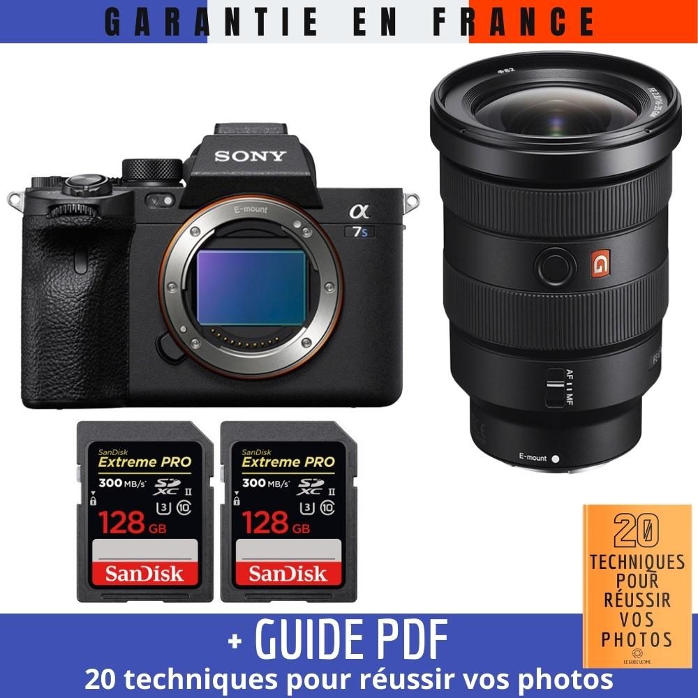 Sony A7S III + FE 16 35mm F2.8 GM + 2 SanDisk Extreme PRO UHS II SDXC 300 MB/ + Guide PDF 20 TECHNIQUES POUR RÉUSSIR VOS PHOTOS - vue 3
