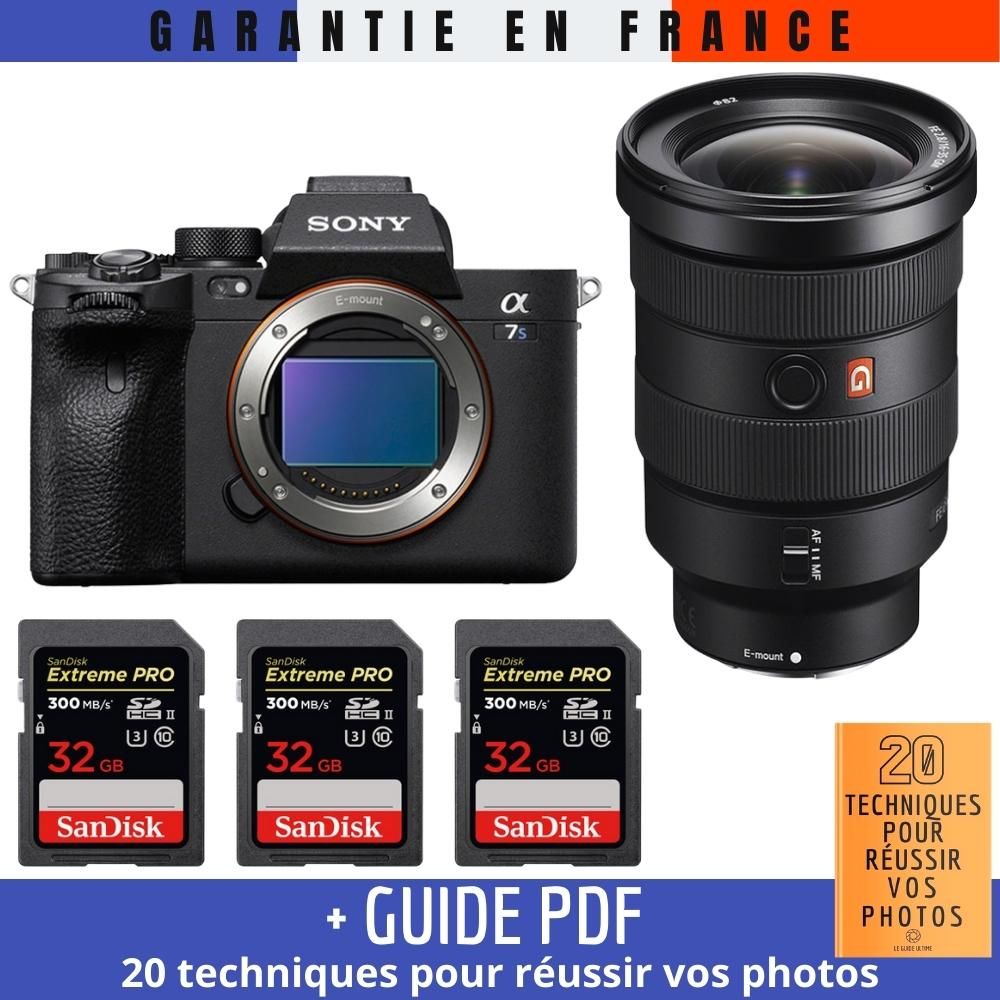 Sony A7S III + FE 16 35mm F2.8 GM + 3 SanDisk Extreme PRO UHS II SDXC 300 MB/ + Guide PDF 20 TECHNIQUES POUR RÉUSSIR VOS PHOTOS - vue 2