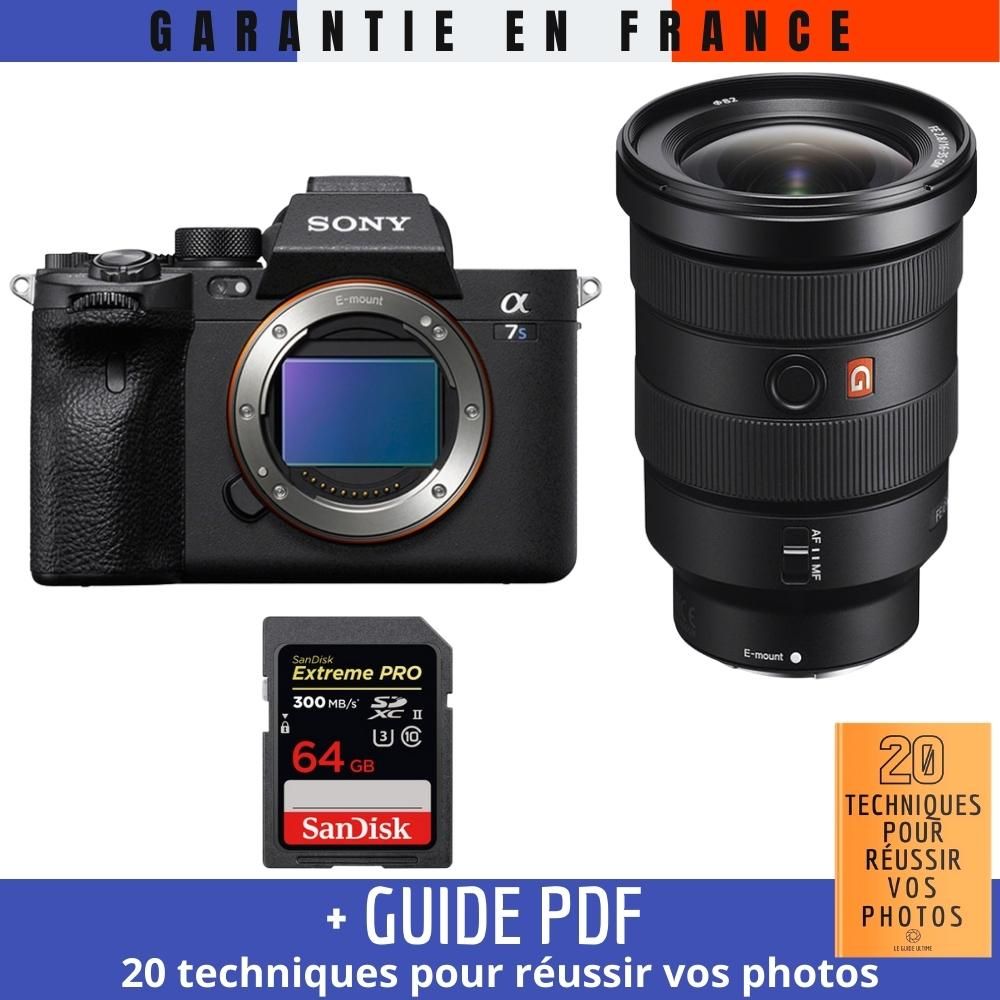 Sony A7S III + FE 16 35mm F2.8 GM + SanDisk Extreme PRO UHS II SDXC 300 MB/ + Sony NP FZ100 + Guide PDF 20 TECHNIQUES POUR RÉUSSIR VOS PHOTOS - vue 2