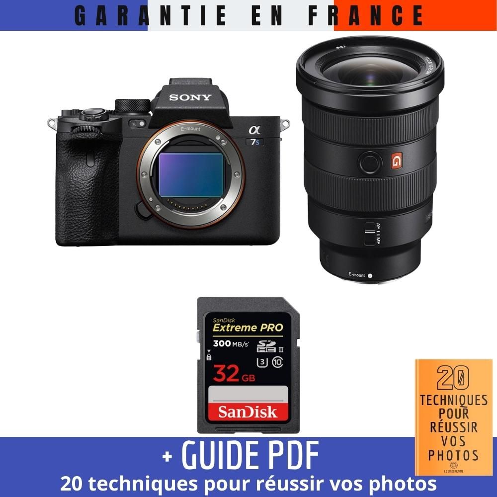 Sony A7S III + FE 16 35mm F2.8 GM + SanDisk Extreme PRO UHS II SDXC 300 MB/ + Guide PDF 20 TECHNIQUES POUR RÉUSSIR VOS PHOTOS