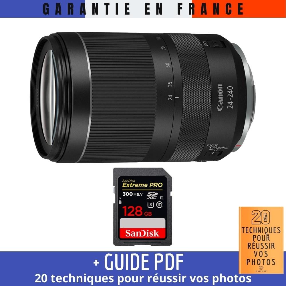 Canon RF 24 240 mm f4 6 3 IS USM + 1 SanDisk UHS II 300 MB/ + Guide PDF MCZ DIRECT '20 TECHNIQUES POUR RÉUSSIR VOS PHOTOS - vue 2