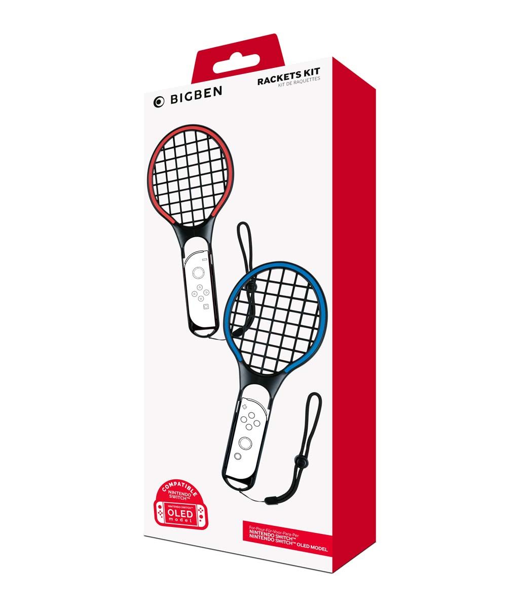 Bigben Interactive Joy Con Tennis Rackets Kit Spéciale Nintendo Switch Neuf - vue 4