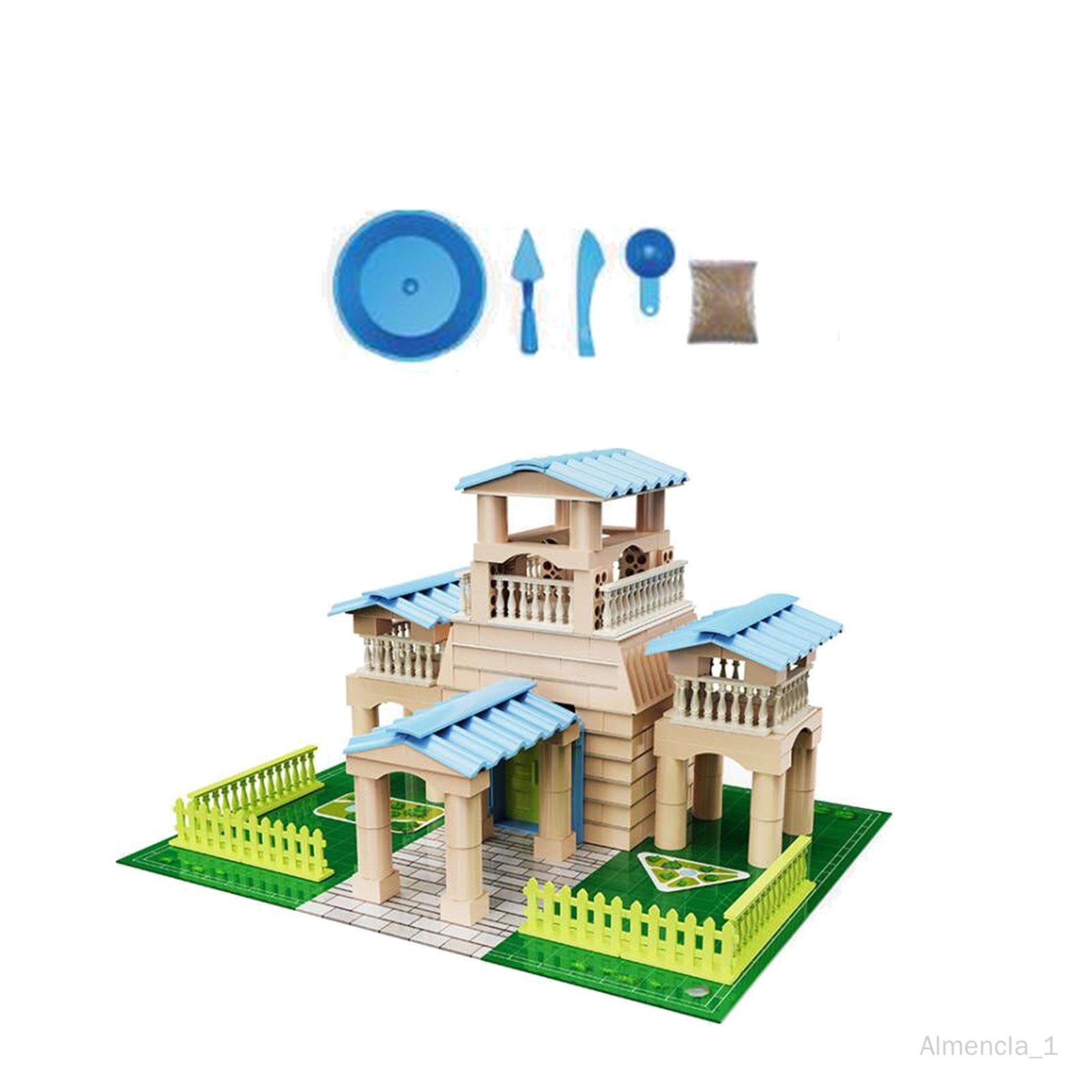  - Almencla Kits De Briques De Construction Empiler Des Briques Créatives Pour La Maison Des Tout-Petits Garçon Fille Loger