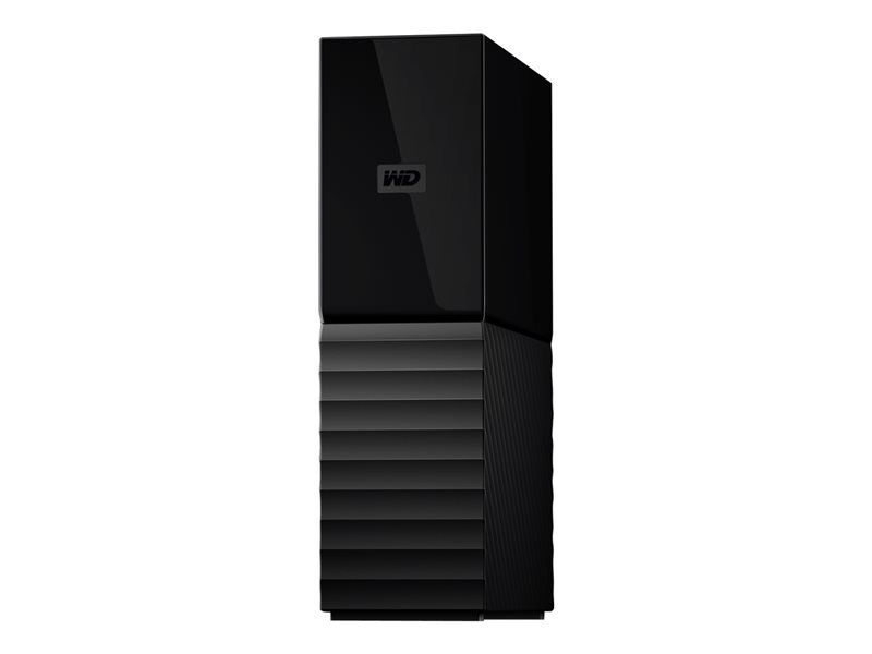 WD My Book WDBBGB0180HBK - Disque dur - chiffré - 18 To - externe (de bureau) - USB 3.0 - AES 256 bits - noir