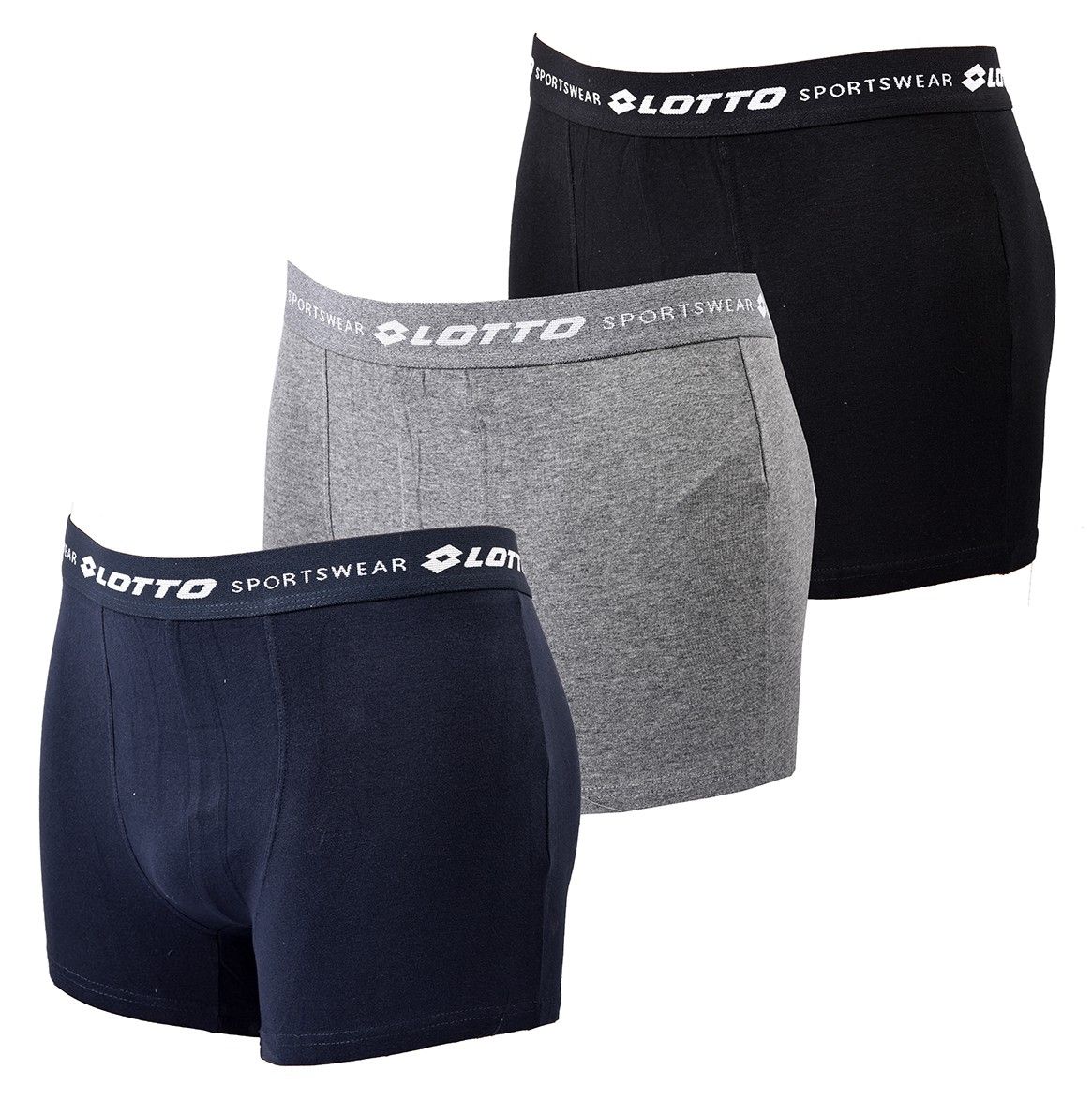 boxer homme lotto pack de 3 boxers 1118