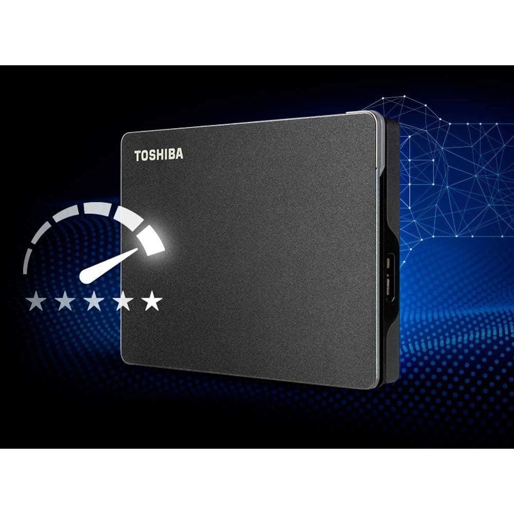 Toshiba Canvio Gaming - Disque dur - 1 To - externe (portable) - 2.5 - USB 3.2 Gen 1 - noir