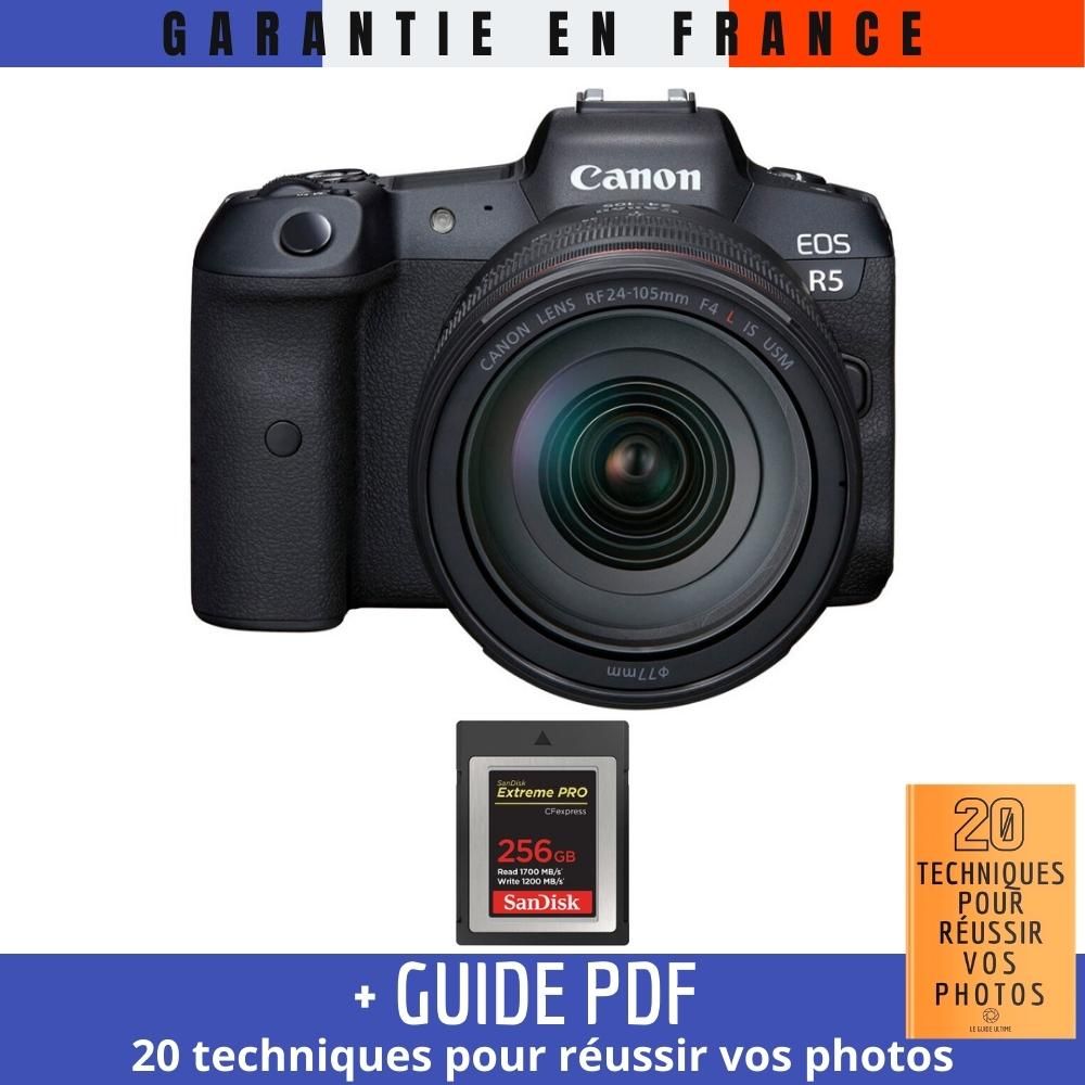 Canon EOS R5 + RF 24 105mm F4L IS USM + SanDisk Extreme PRO CFexpress Type B + Guide PDF MCZ DIRECT '20 TECHNIQUES POUR RÉUSSIR VOS PHOTOS - vue 4