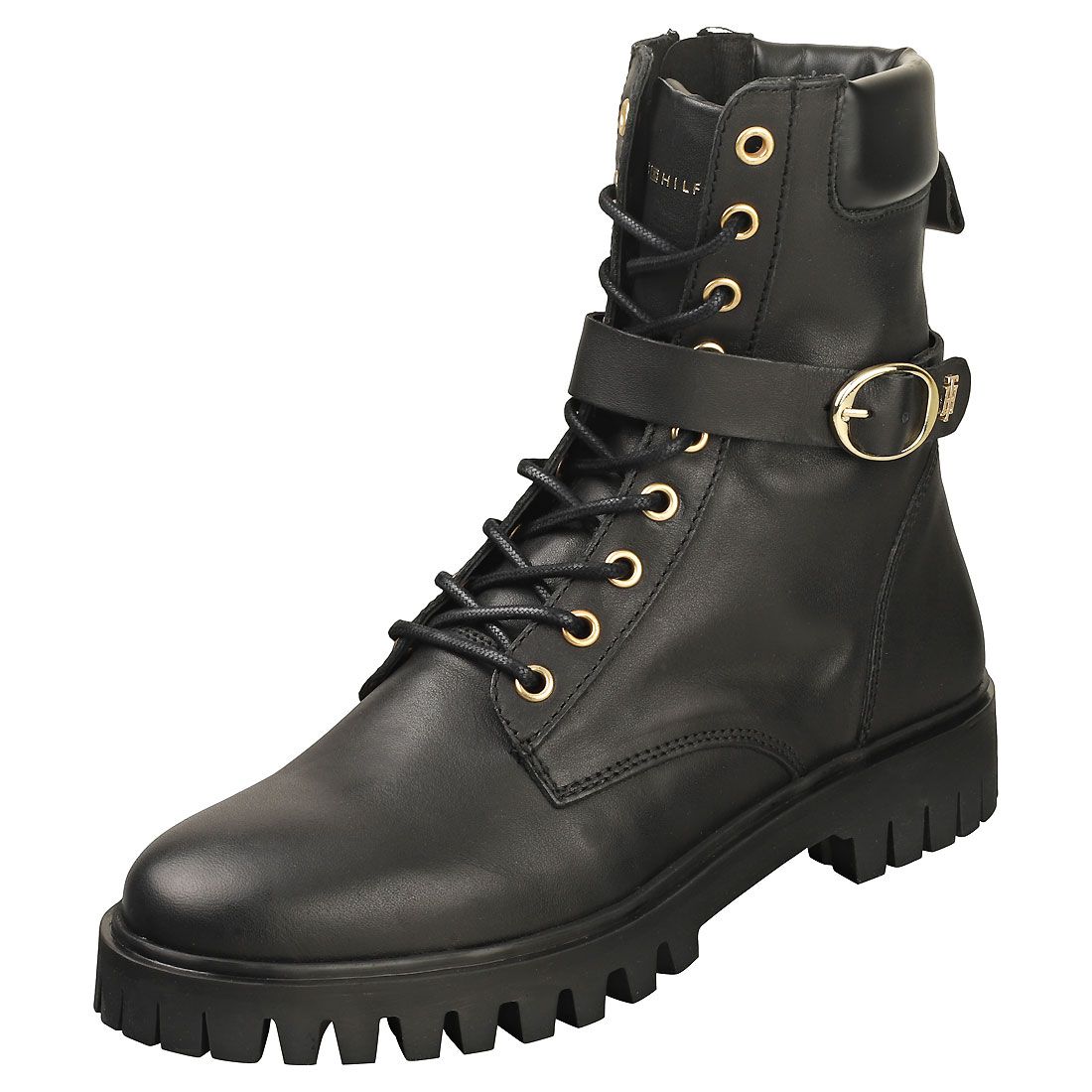 Boots Tommy Hilfiger Buckle Lace Up Boot - vue 2