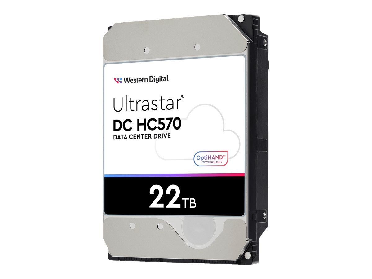 Western Digital Ultrastar DC HC570 disque dur 22 To 7200 trmin 512 Mo 3.5 Série ATA III Neuf - vue 6