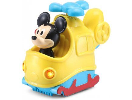 'helicoptere Magique De Mickey Parlant Musical Lumineux Vehicule Disney Vtech 1 Tut Tut Bolide + Carte Animaux