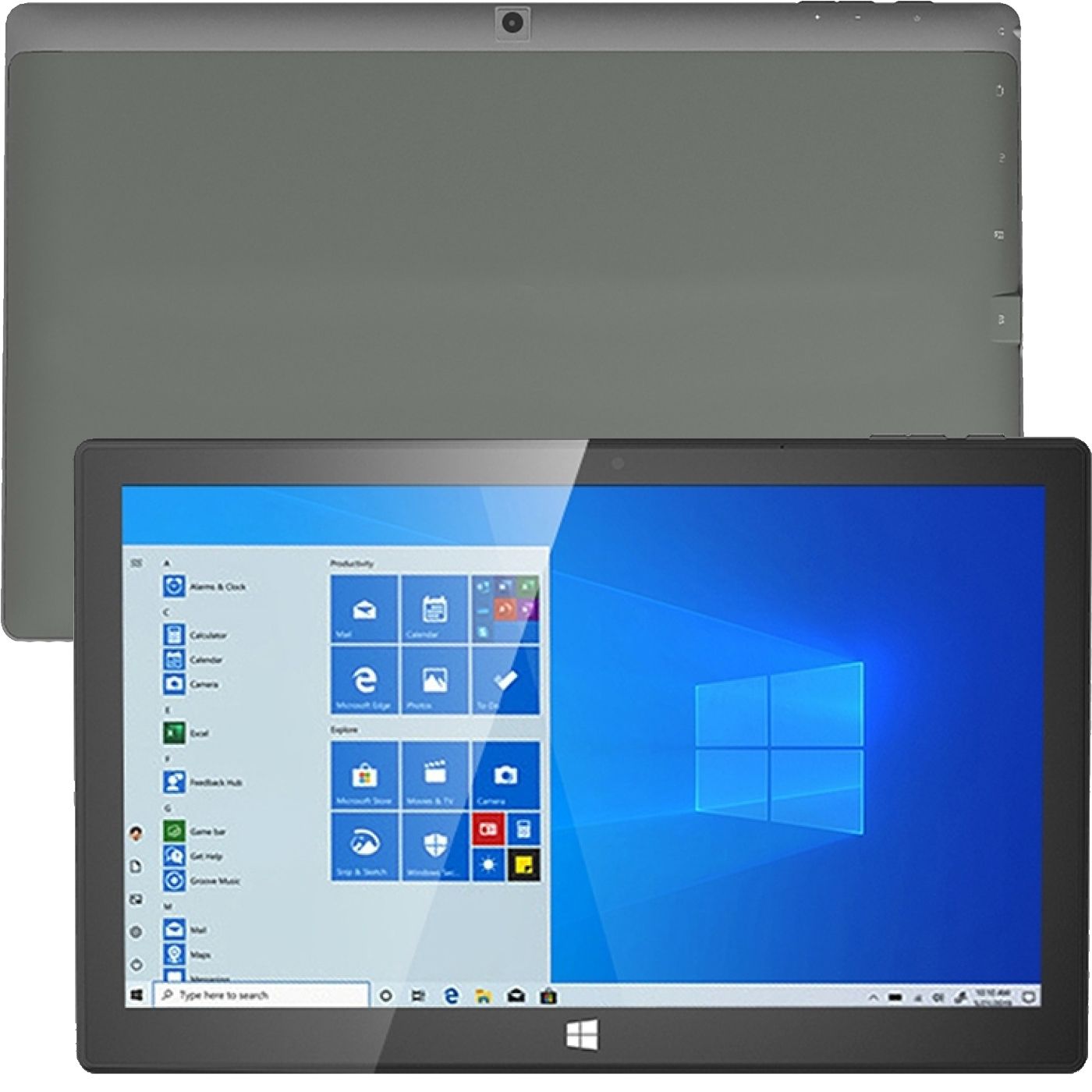 Tablette Windows 11 Tactile 10 1 pouces CPU Intel RAM 6 Go ROM + SD YONIS - vue 3