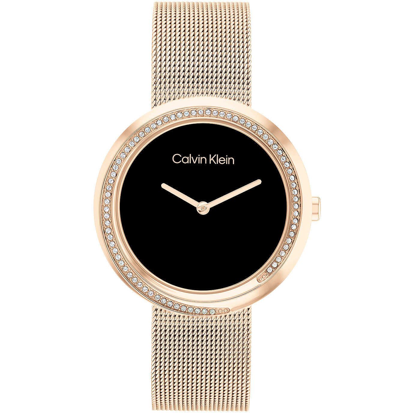Montres Seul Le Temps Montre Seul Le Temps Femme Calvin Klein Sculptural Classique Cod. 25200151 Calvin Klein 25200151
