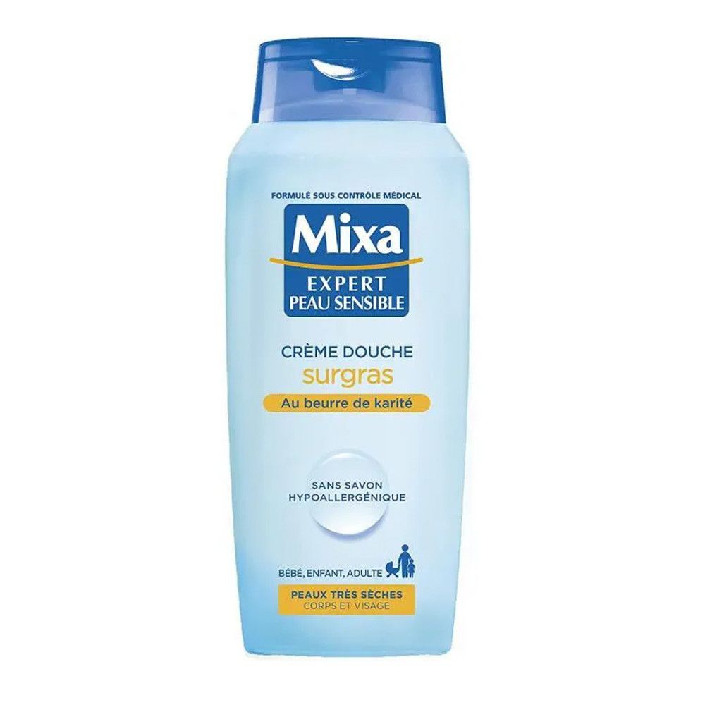 Crème Douche Surgras Hydratant Beurre De Karité Mixa Le Flacon De 400ml