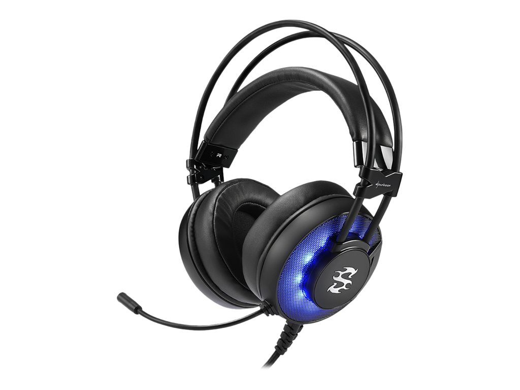 Sharkoon SKILLER SGH2 Micro casque circum aural filaire USB illuminé tout