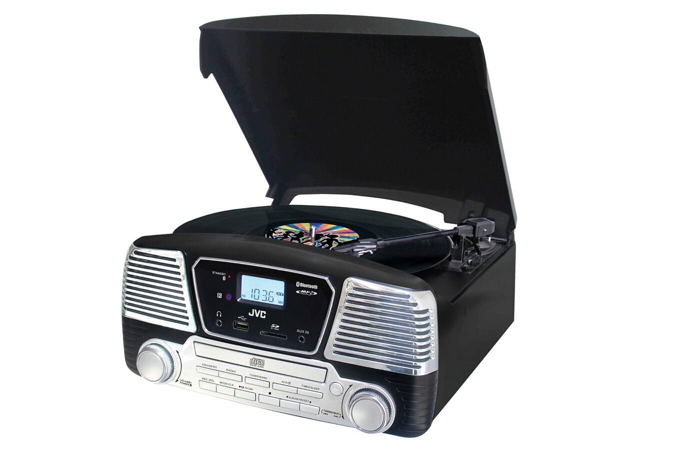 Micro chaîne JVC RD F327B et - vue 3