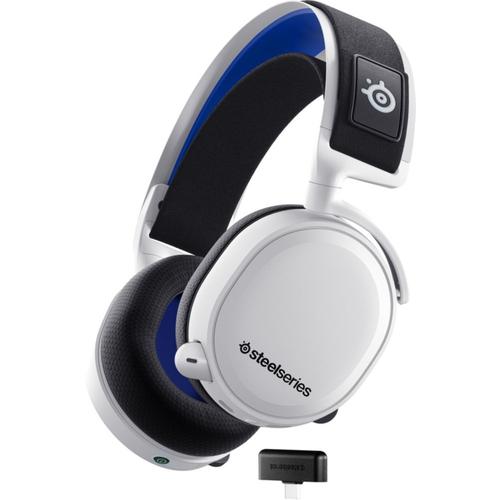 Casque Gaming Sans Fil Steelseries Arctis 7P+ Blanc Pour - Playstation 5