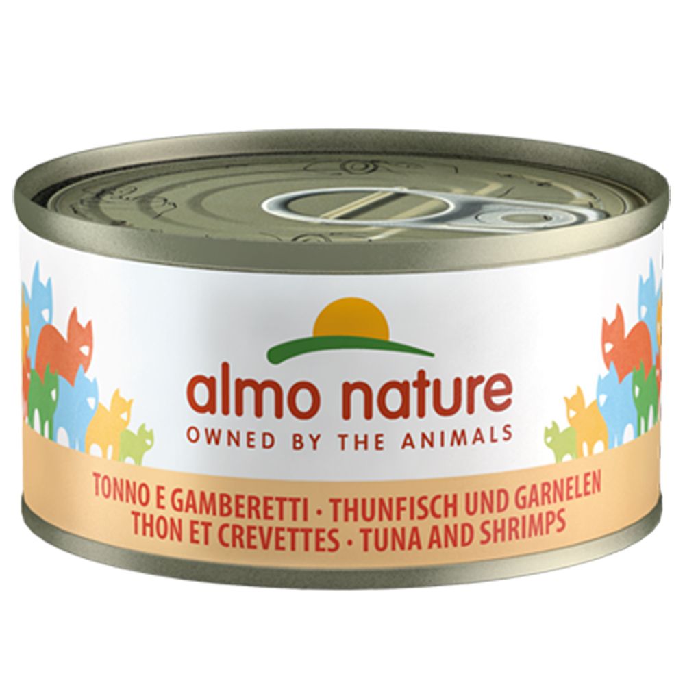 20x70g Thon, Calamar (En Gelée) Almo Nature Legend Nourriture Humide Pour Chat + 4 Boîtes Offertes !