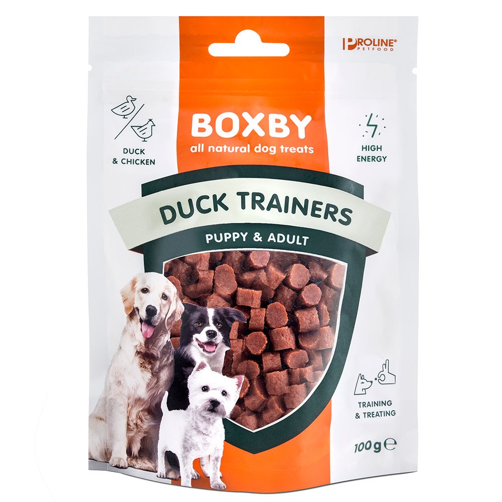 3x100g Friandises Boxby Duck Trainers - Friandises Pour Chien