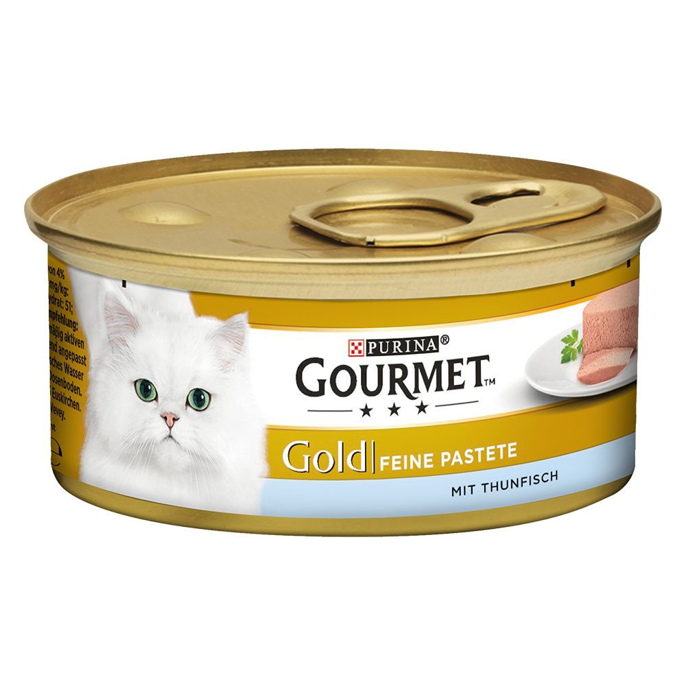 48x85g Les Mousselines Thon Gourmet - Nourriture Pour Chat