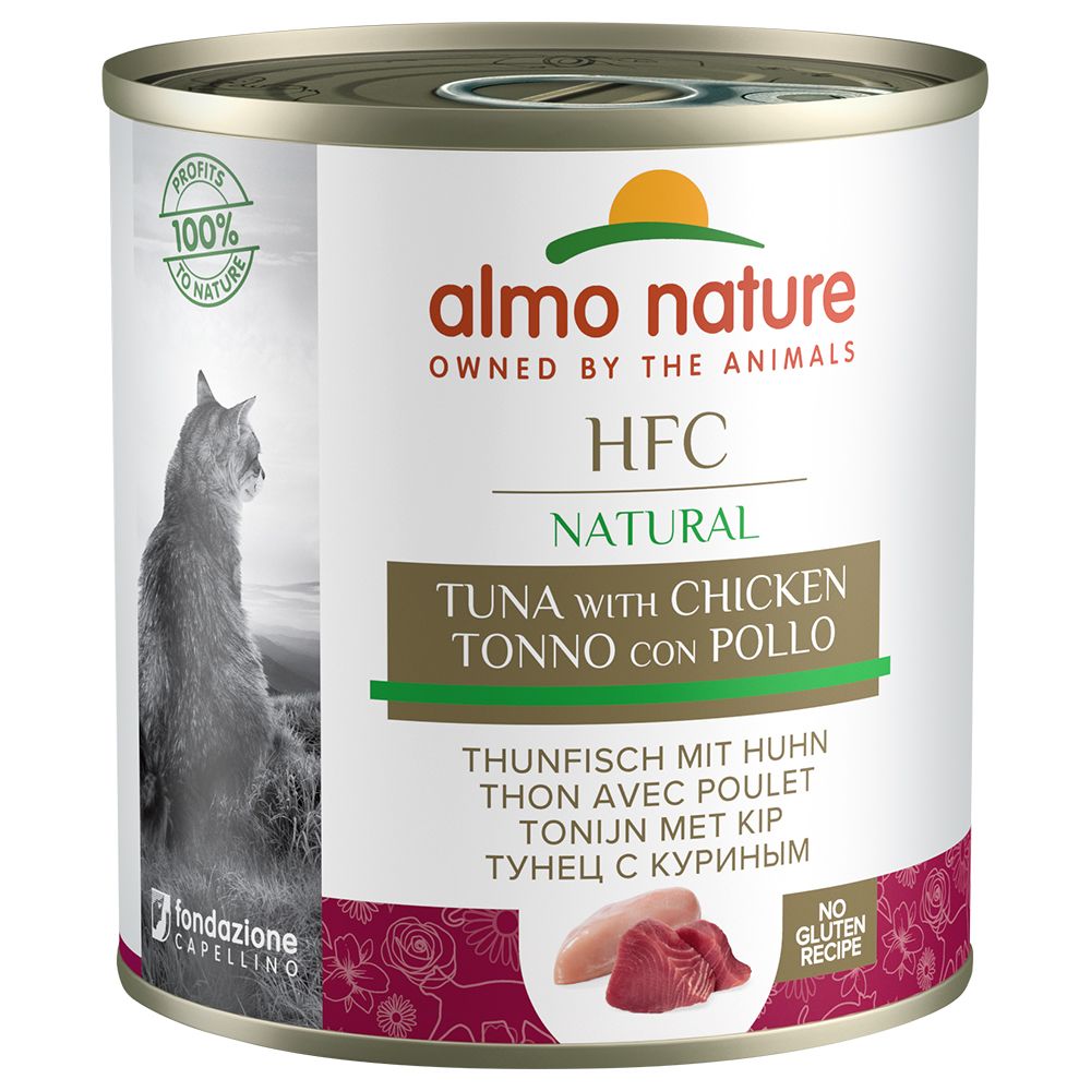 12x280g Thon / Poulet Almo Nature Classic - Nourriture Pour Chat