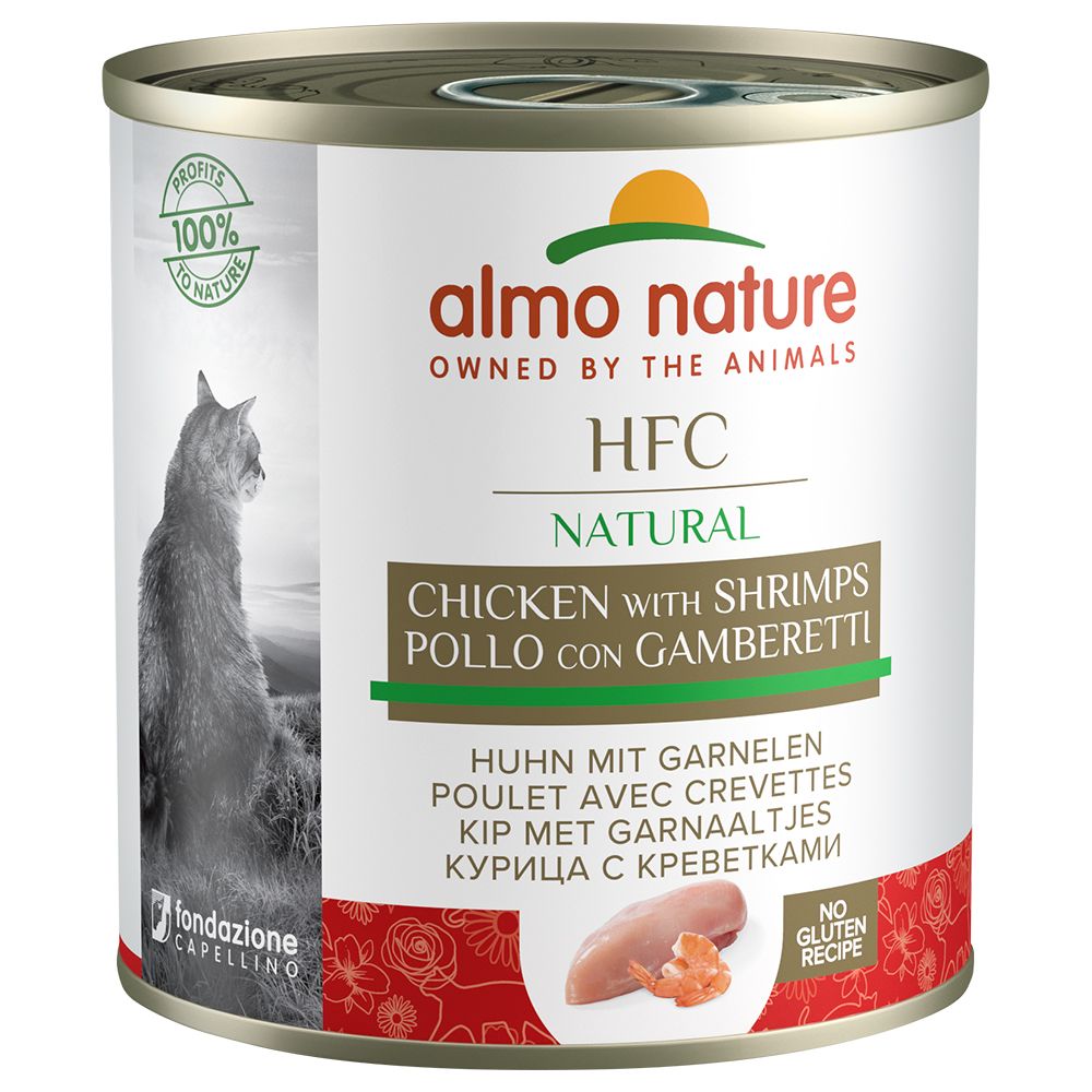 12x280g Poulet / Crevettes Almo Nature Classic - Nourriture Pour Chat