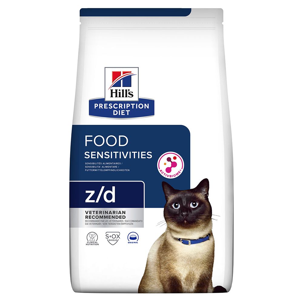 3kg Z/D Food Sensitivities Original Hill's Prescription Diet - Croquettes Pour Chat