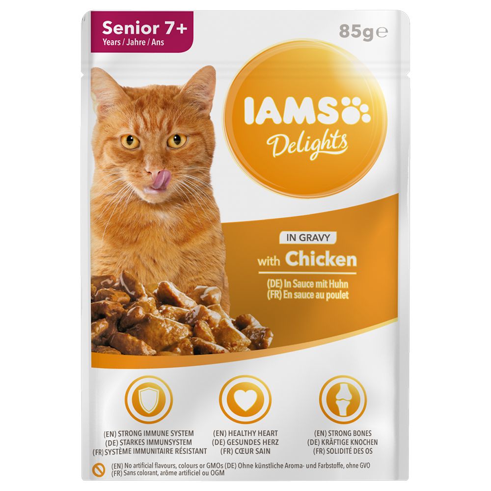 Meilleurs prix pour Iams Mature & Senior Poulet - Pâtée Pour Chat