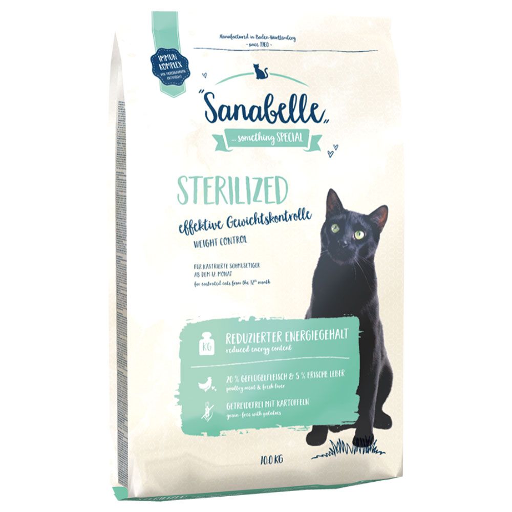 10kg Sterilized Sanabelle Pour Chat