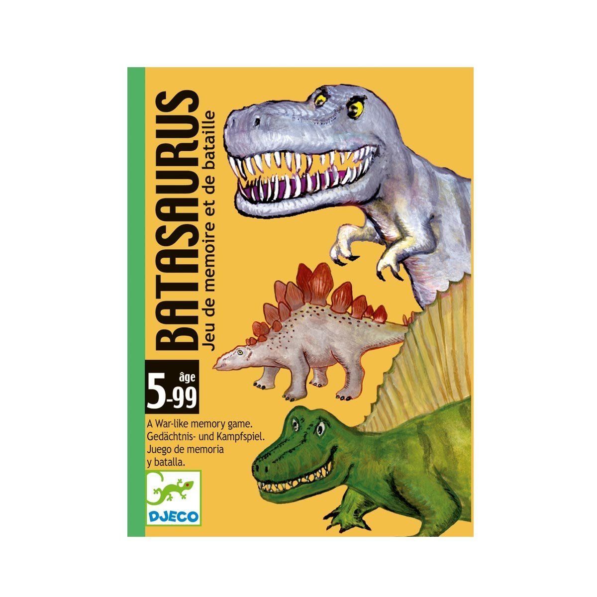 Jeu classique Djeco Batasaurus jeu de mémoire et de bataille - vue 3