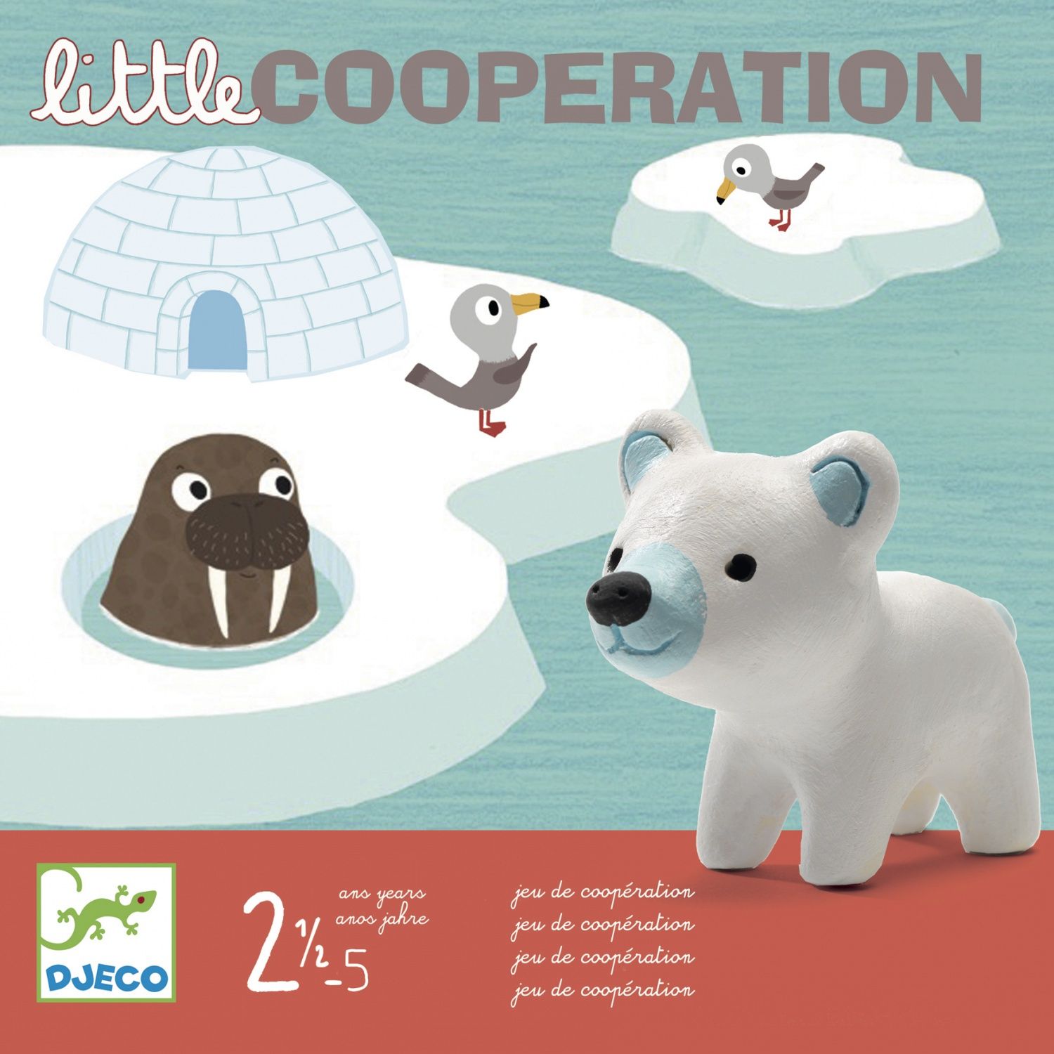 Jeu classique Djeco Little Coopération - vue 3